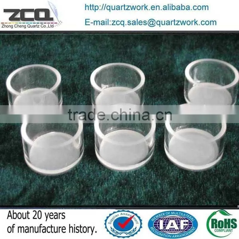 Custom-Designed Dull Polishing Quartz Irregular Laboratorial Parts
