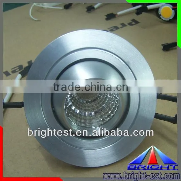 dimmable 3 years warranty cob led downlight,1w led cob ceiling light with driver