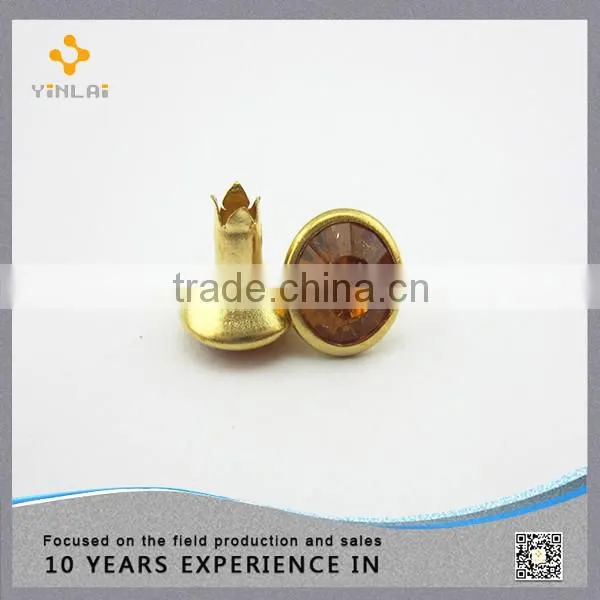 Hot Sales Rhinestone Split Rivet