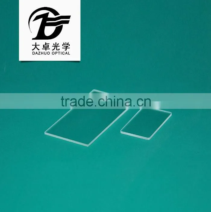 optical rectangle glass windows lens