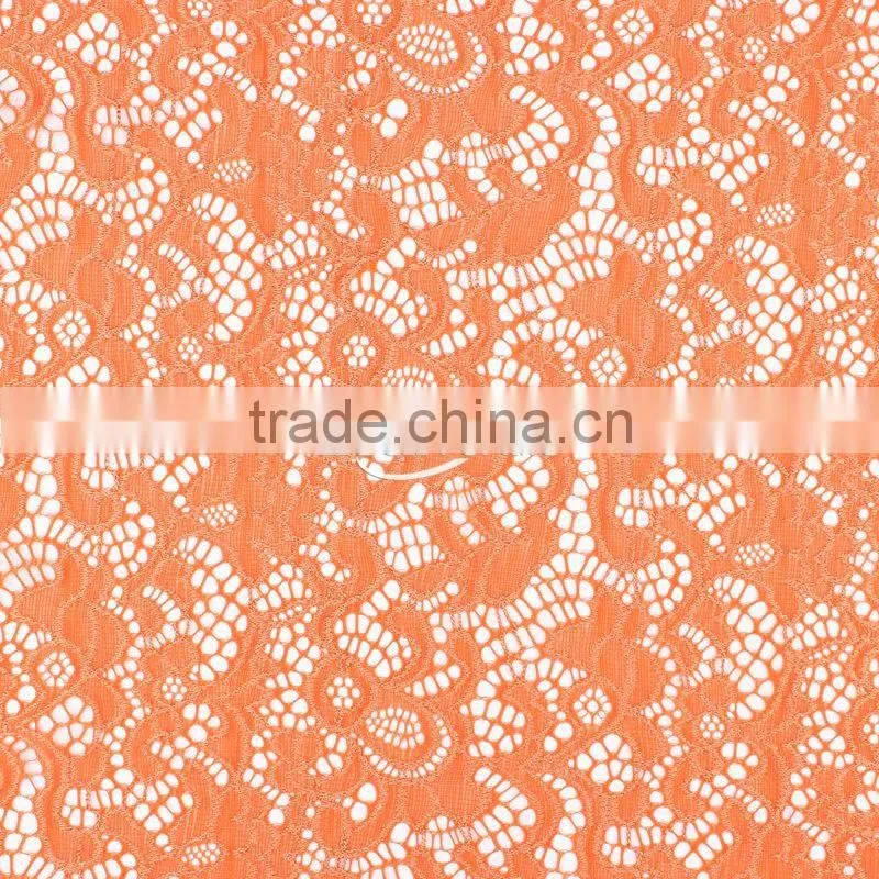 China Dress Making Bridal Floral Lace Fabric Wholesale