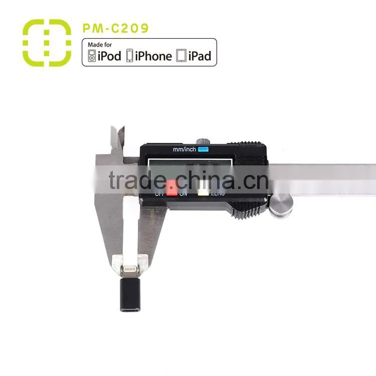 MFI Certified adapter Micro-USB to 8-pin
