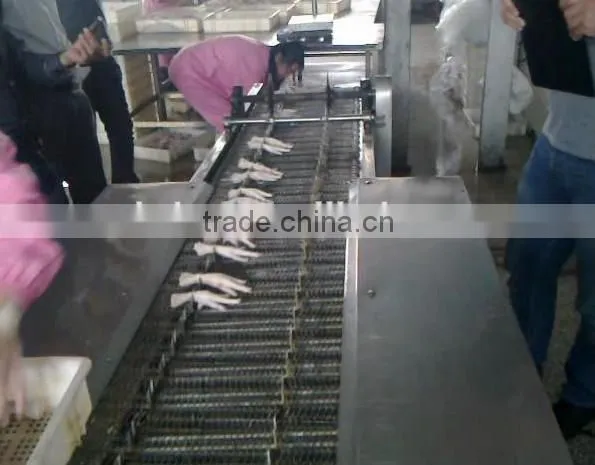 Factory direct chicken feet processing machine for chicken feet processing line