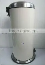 Colorful stainless steel pedal bin