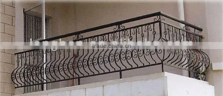 top-selling modern wrought iron balcony railings