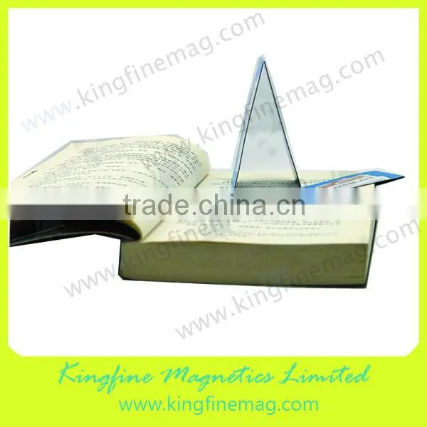 magnetic page flag bookmark,Folding paper magnetic bookmark