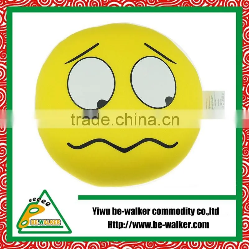 2016 Hot Selling Emoji Design Sitting Cushion