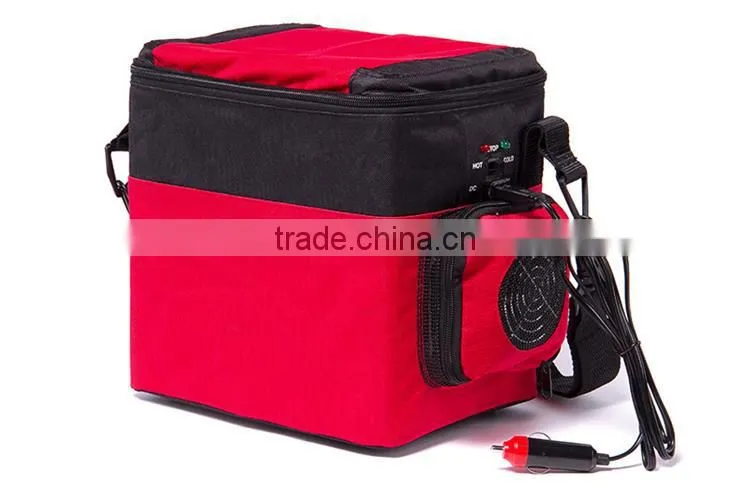 Portable outdoor holiday mini car refrigerator