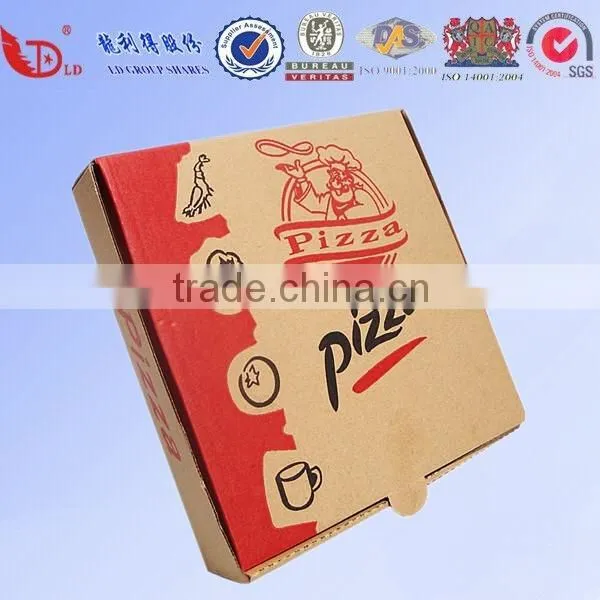 custom printing paper pizza box corrugated pizza box wholesale