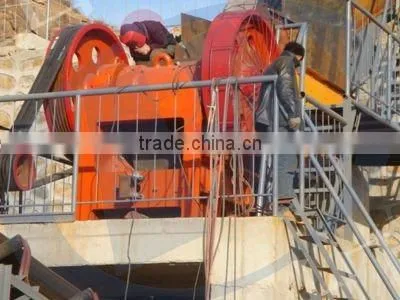 Environmental Protection Dual-chamber jaw roll crusher
