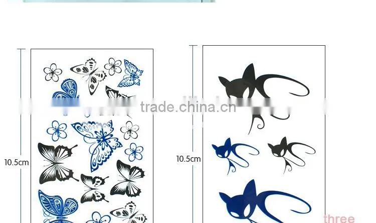 2015 best-selling sex girl tattoo sticker