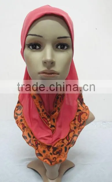 H256 small girl hijab ,new style scarf hijab