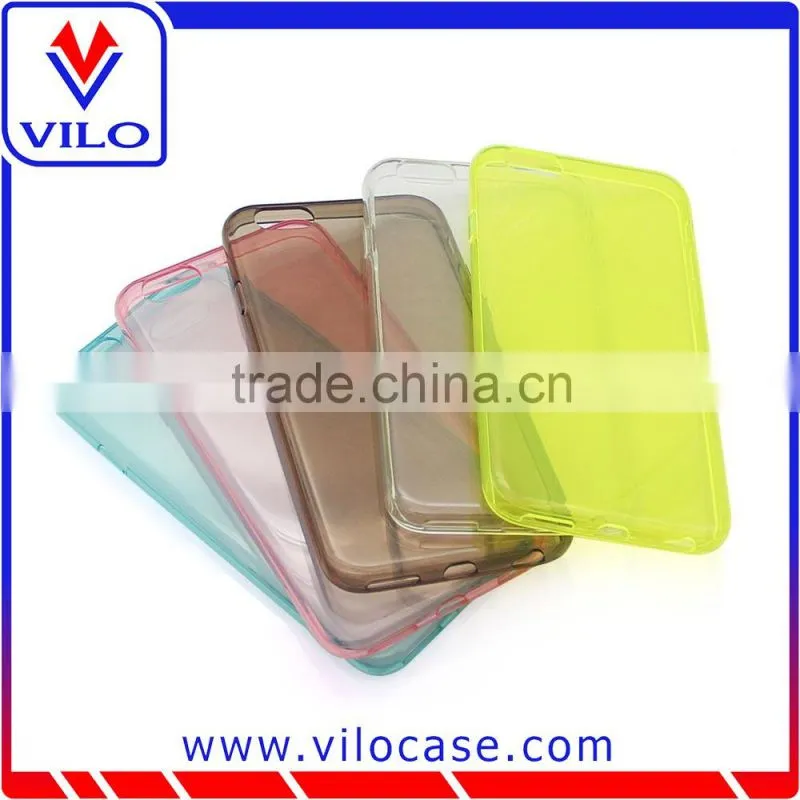 Transparent skin soft tpu case for samsung s3792