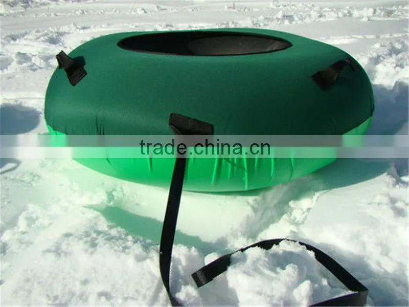 cyclone towable snow tube pvc inflatable snow slide for winter sports