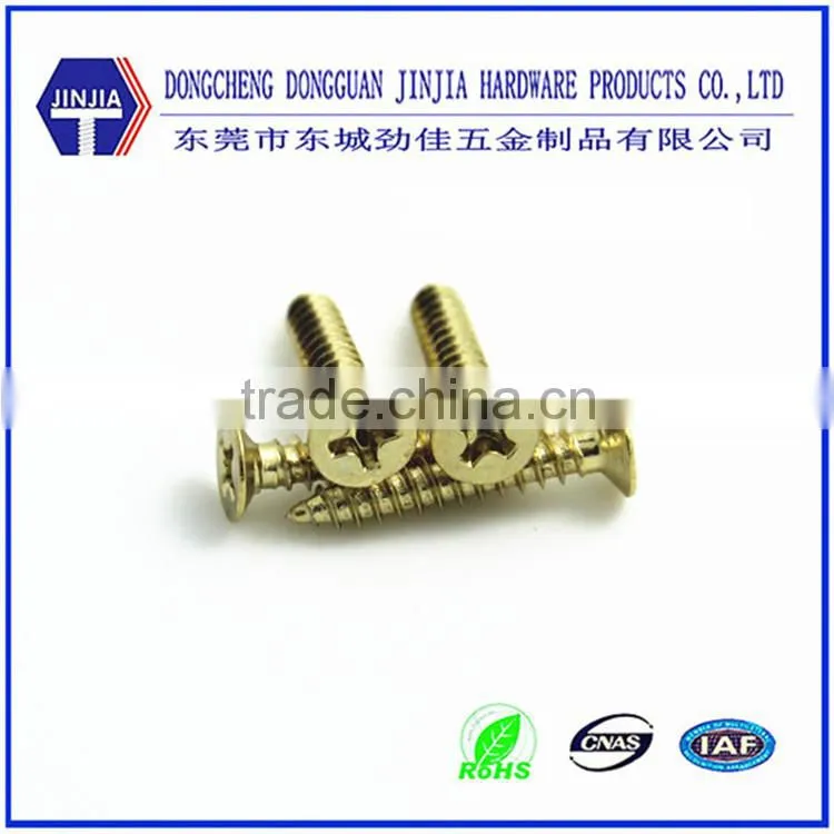 m3*12 black countersunk head phillips sef tapping screw din7982