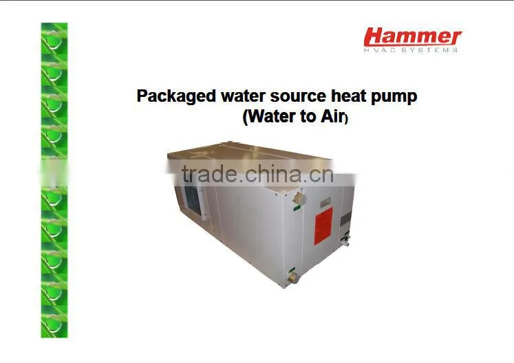 CE certified 60HZ R410a water source heat pump