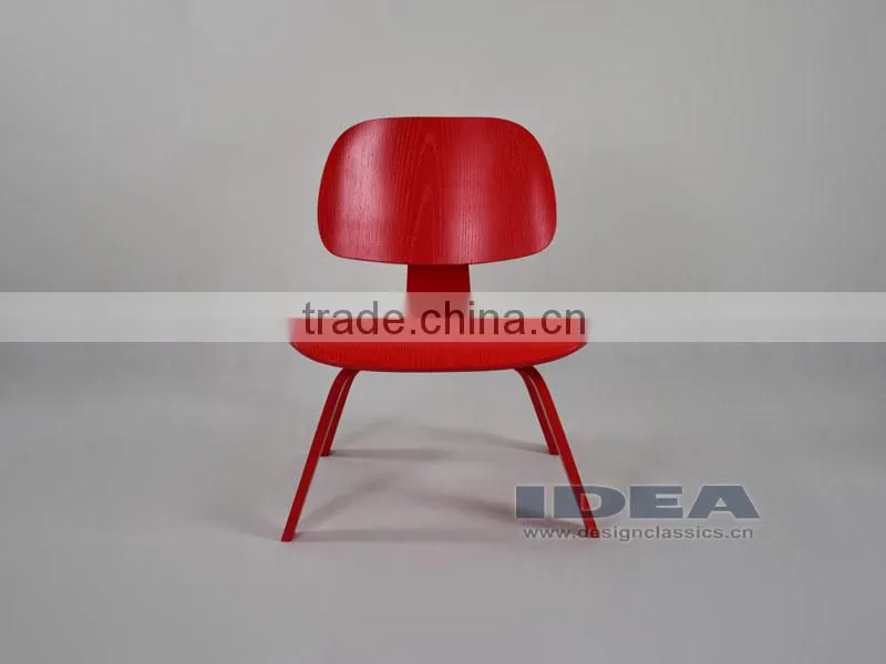 Replica Charles Plywood Lounge Chair - Red Color