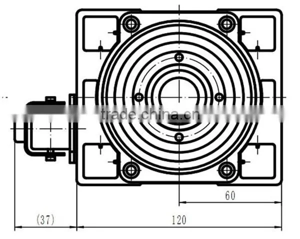 GDZ120x103-6 Toauto 18000rpm 6kw engraving machine spindle motor