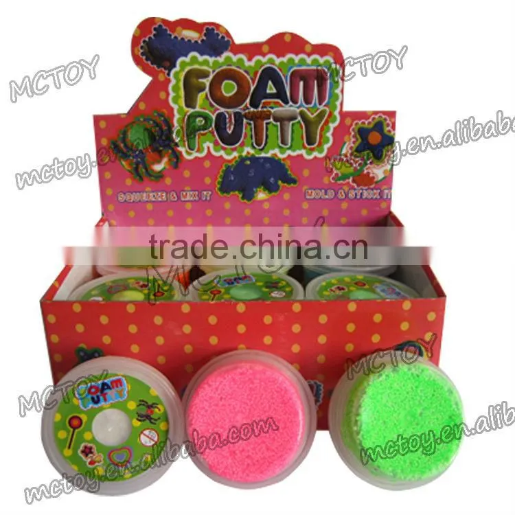 New Promotion novelty magic factory supplier foam putty bouncing putty diy bouncing putty toy bouncy putty bouncing foam putty