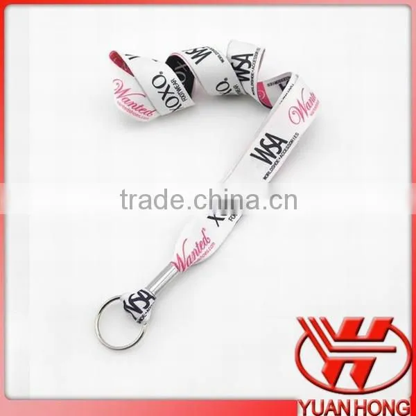 Adevertising own logo lanyards with O-ring