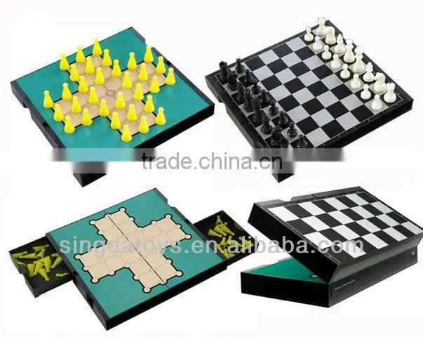 Magnetism Japanese chess shogi can fold up toy
