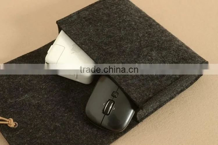 new key chain purse, felt material, key cases car charger, mobile power charging treasure pouch, universal digital accessories