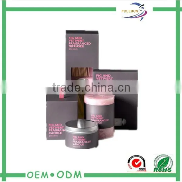 Custom printed recycle clear window cosmetics face cream packaging box