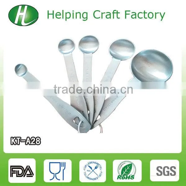 5pcs stainless steel measuring spoons