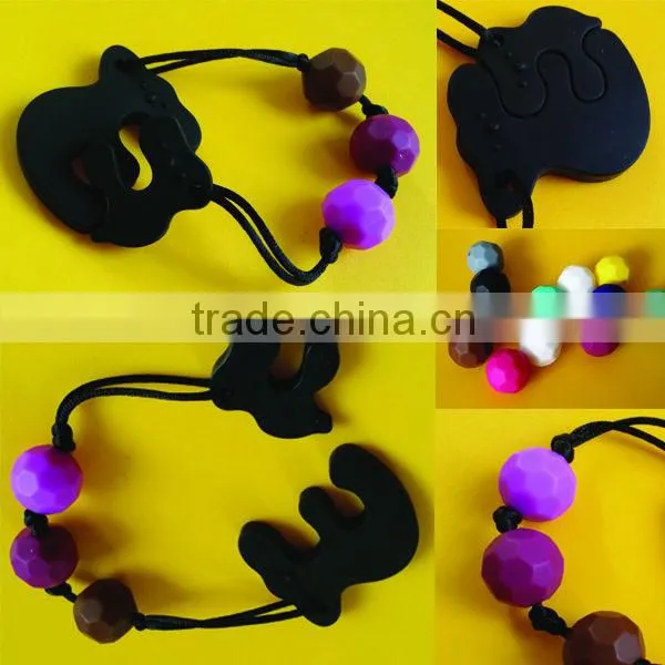 China Manufacturer BPA Free Food Grade /baby teether toys/silicone beads and jewelry