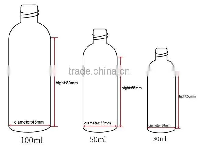 e liquid label printing gold silver plated dropper bottle with paper box