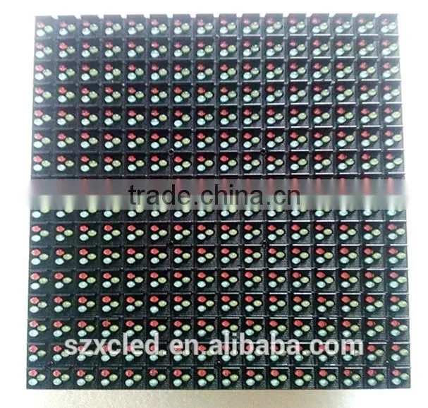 P10-16x16RGB (16X16CM) Outdoor full color DIP546 unit board 4scanning P10 led display module