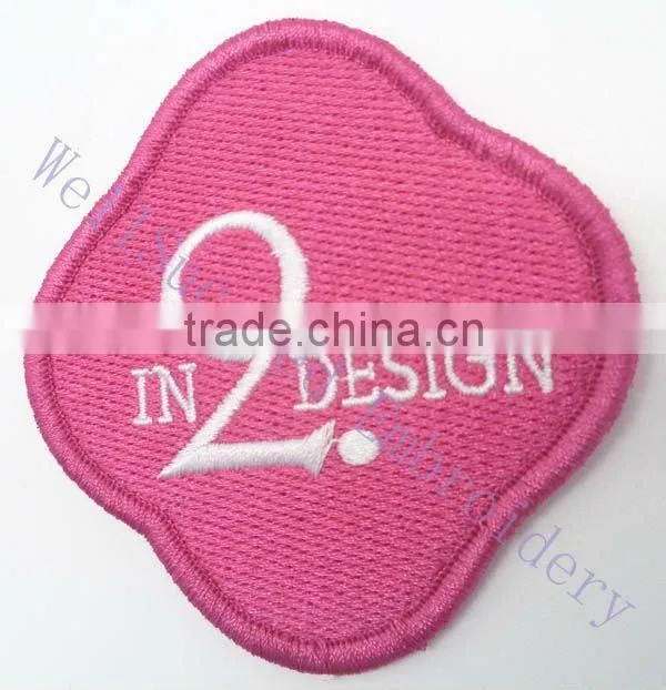 2 in design Embroidery Applique Emblem