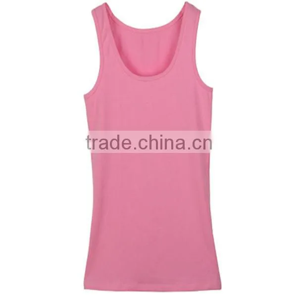 2014 Custom Cotton Sport Tank Top for Women (lyt-040009)