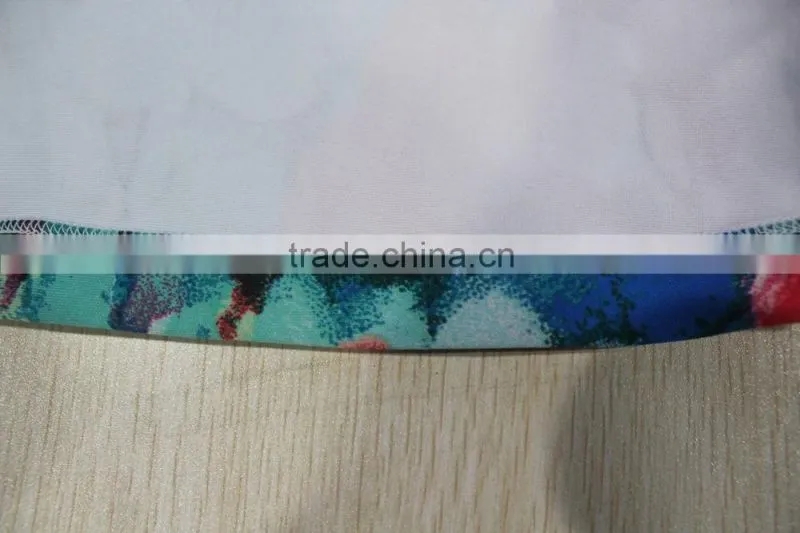 2015 New Design Digital Printing Customized dress, fashion women's skirt