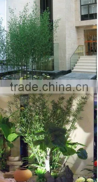 Artificial Silk Bamboo plant in plastic pot