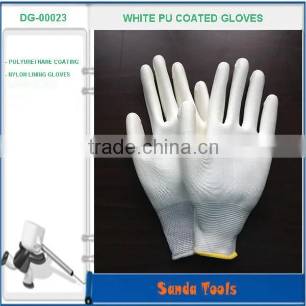 green nitrile coated gloves