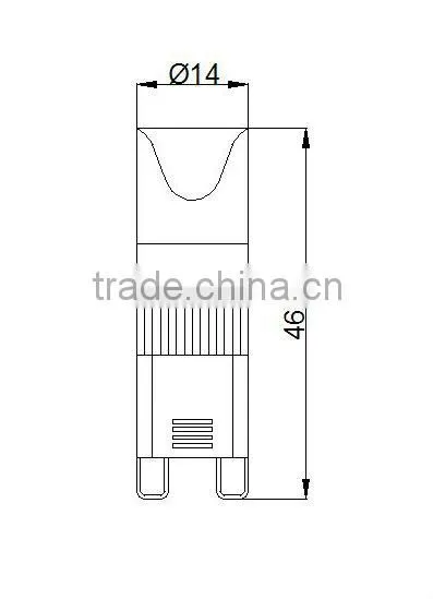 2W G9 G9 LED COB Bulb
