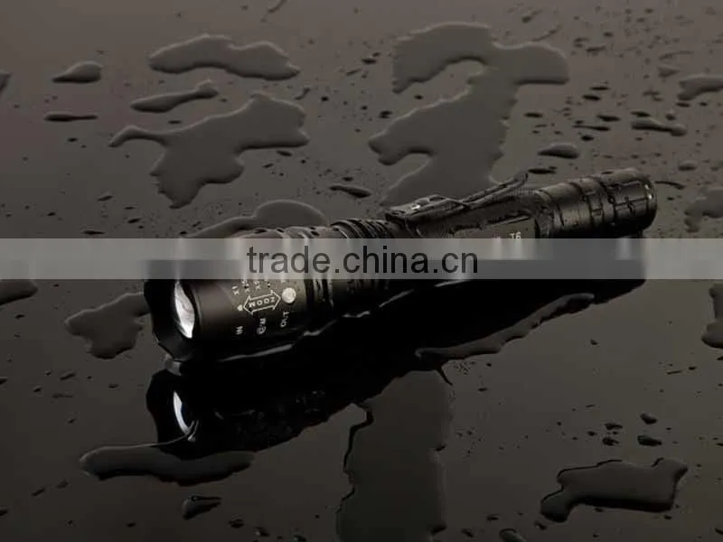 Flashlight Import T6 led Rechargeable Flashlight long-range Focus outdoor Led Flashlight