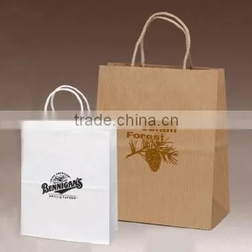 hot seller machine made paper bag,paper shopping bg,kraft paper bag