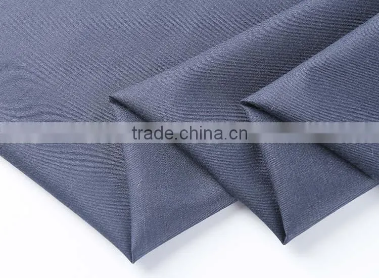Shrink Resistance Elegant plaid wool polyester fiber fabric stripe fabric polyester striped suiting fabric