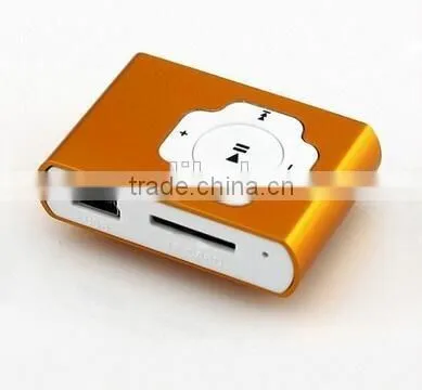 Cheap Price Mini Clip Mp3 Player With 2GB-32GB TF Card Mirco SD Card 8 Colors