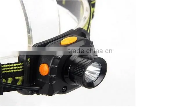 rechargeable infrared sensing control head lamp light headlamp