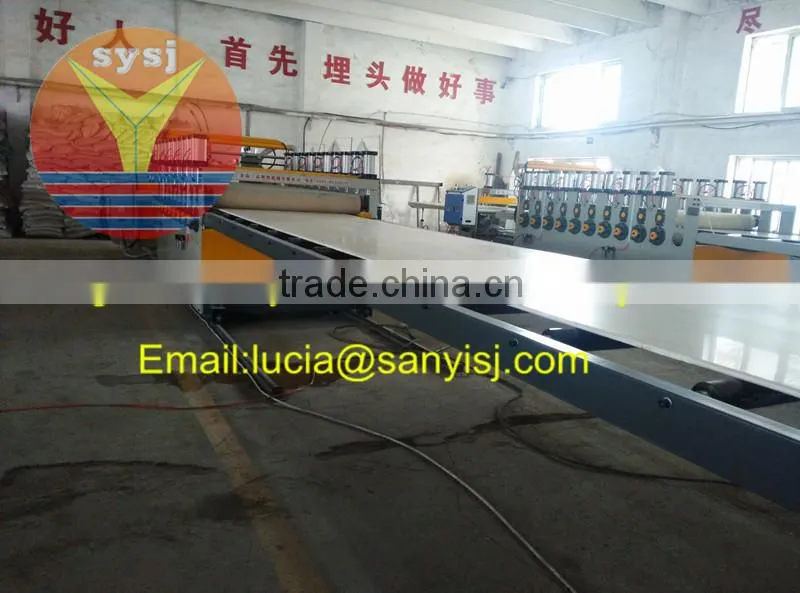 Reusable PVC Construction Formwork Extrusion Line, PVC Foam Board Machine, WPC Foam Board Production Line