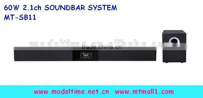 2.1 ch Wireless Soundbar Speaker with Bluetooth