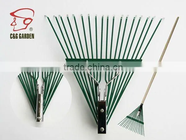 18 Tine Long Handle Leaf Rake RK18-101