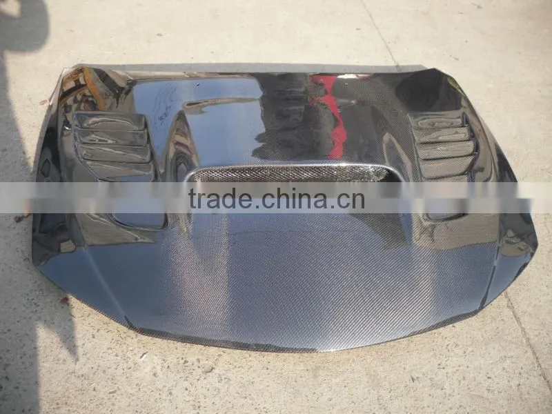 Fit for subaru grb sti carbon fiber bonnet hood vented