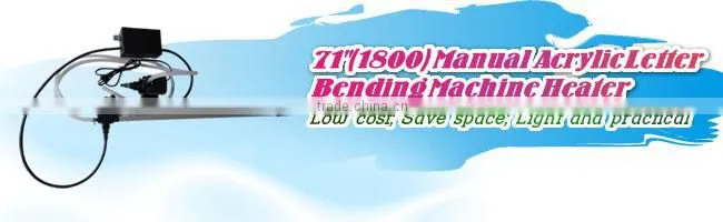71"(1800) Manual Acrylic Letter Bending Machine Heater