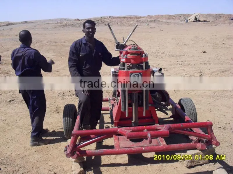 XUL-100 mini portable construction drill rig machine