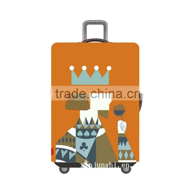 Stronger Elastic Neoprene Suitcase Pattern Luggage Protection Cover