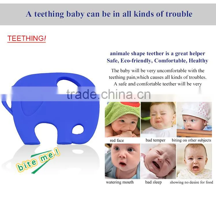 Funny Animal Shape Silicone Baby Pacifier Toys Dummy Teether